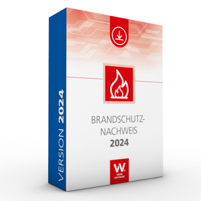 Brandschutznachweis 2022 - Softwarepflege für Komplettpaket