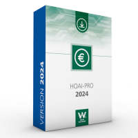 HOAI-Pro 2023 - Softwarepflege für Komplettpaket mit...